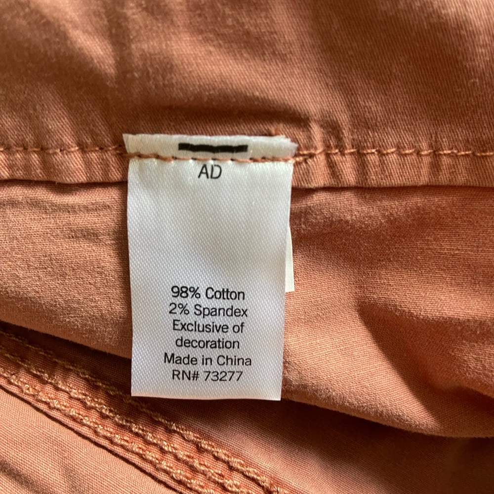 Sonoma cargo shorts- washed salmon color - Picture 6 of 6